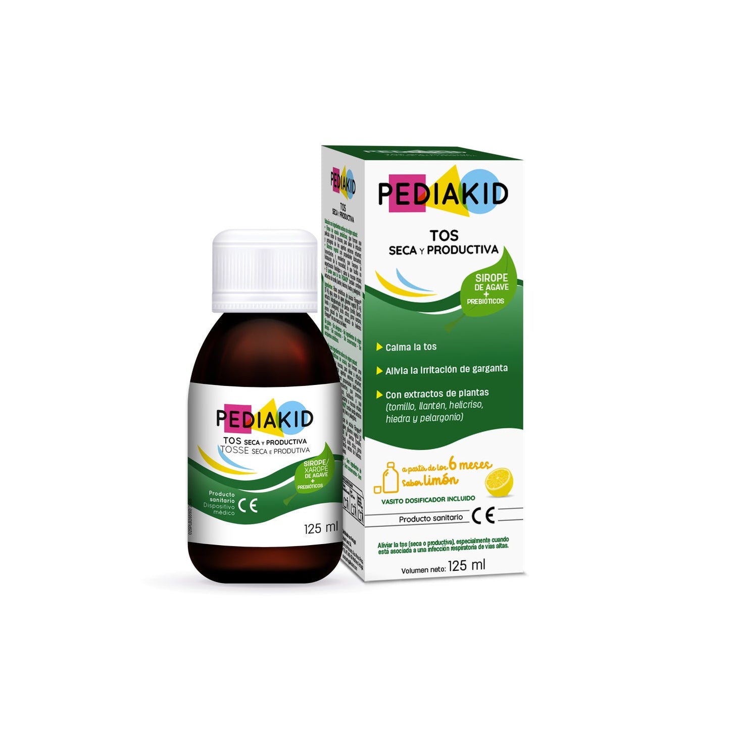 Pediakid Tos Seca Productiva Jarabe 125ml