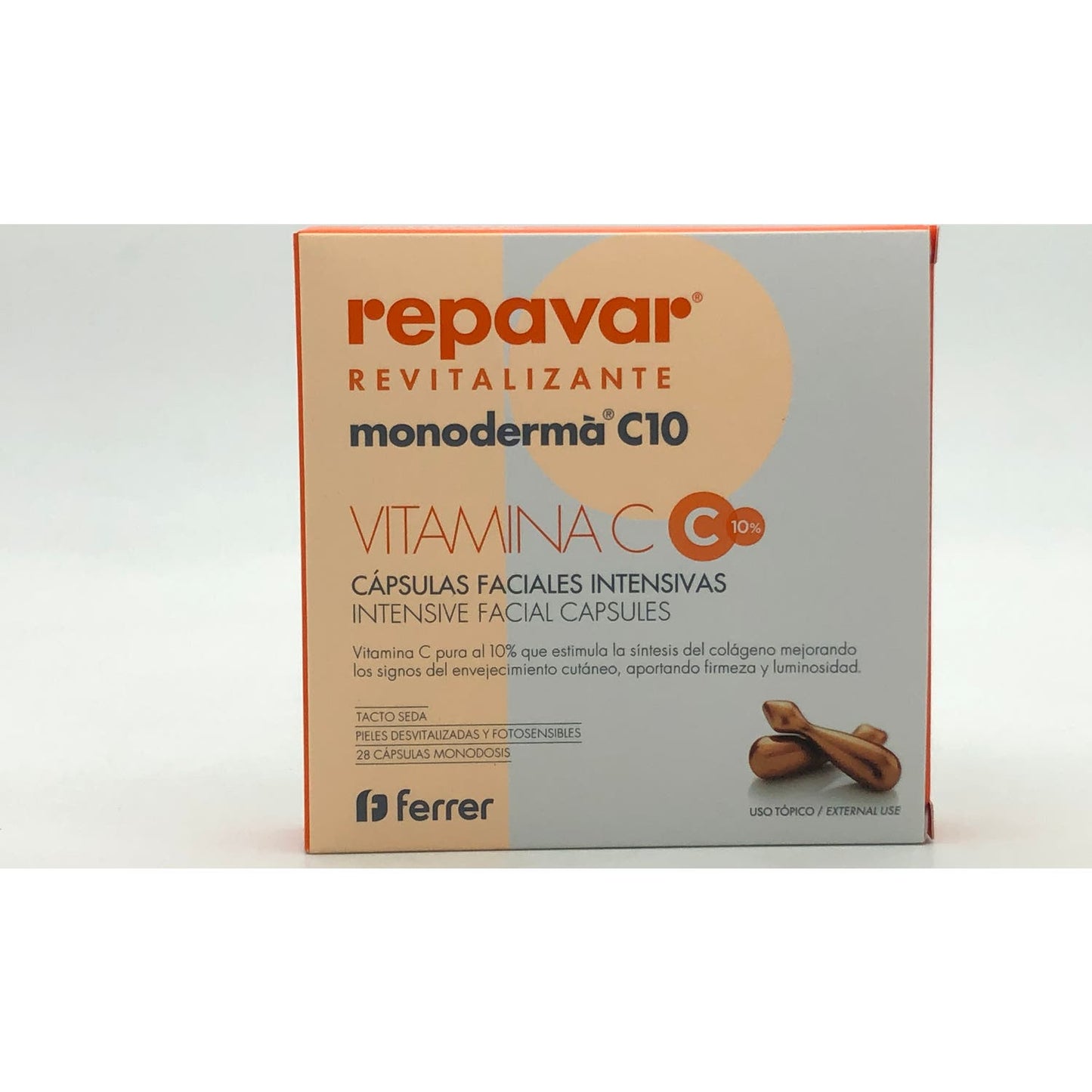 Repavar Revitalizante Monoderma C10 Vitamina C 28caps