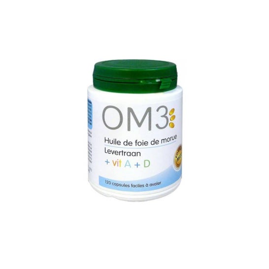 Om3 Hle Cod Liver Vital A+D Caps120