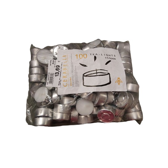 Cerabella Vela Nro 05 Horas Lamparillas 100uds