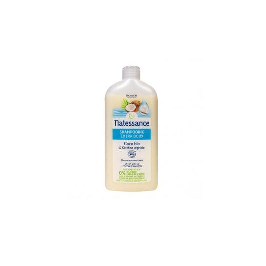 Natessance Champú Extra Suave Coco Bio 500ml