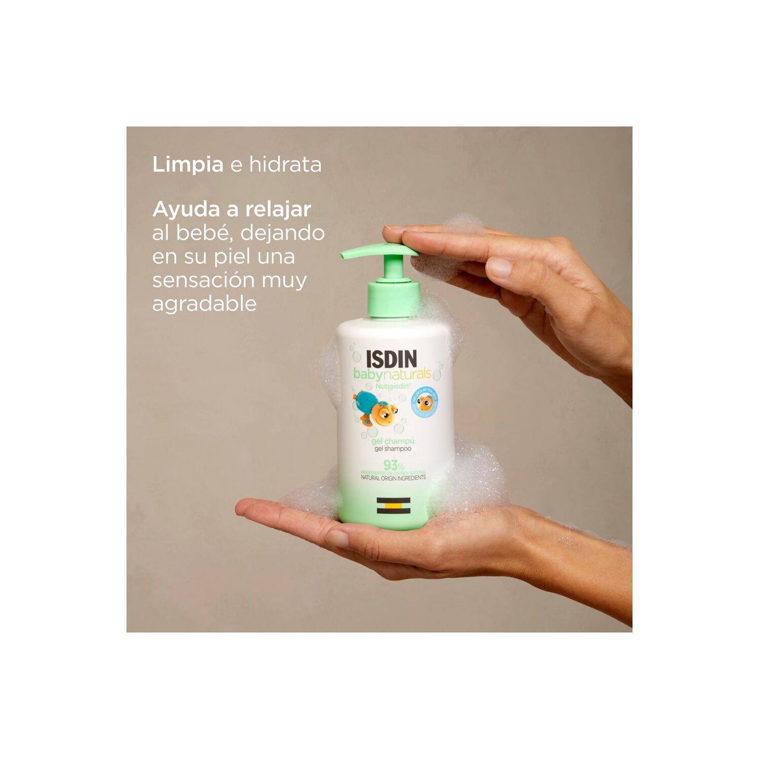 Nutraisdin Baby Naturals Gel Champú 2x750ml