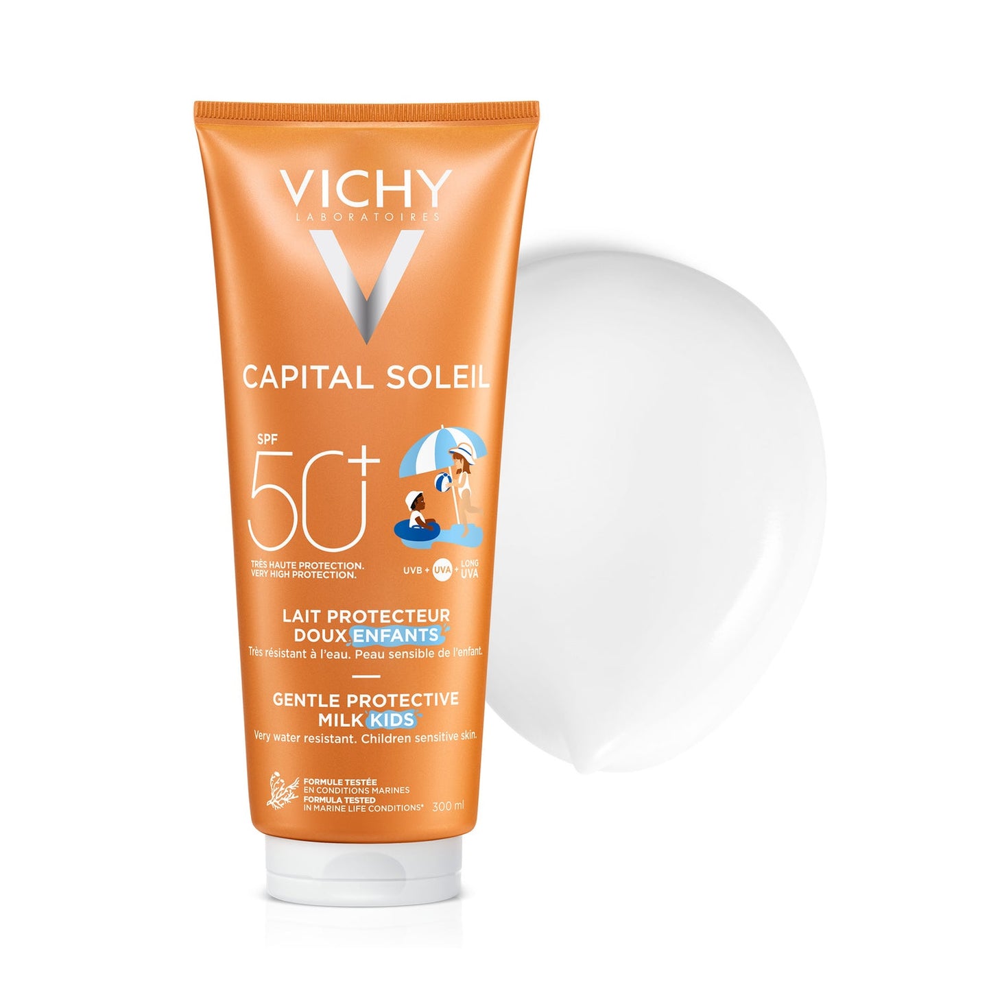 Vichy Capital Soleil Leche Protectora Suave para Niños SPF50+ 300ml