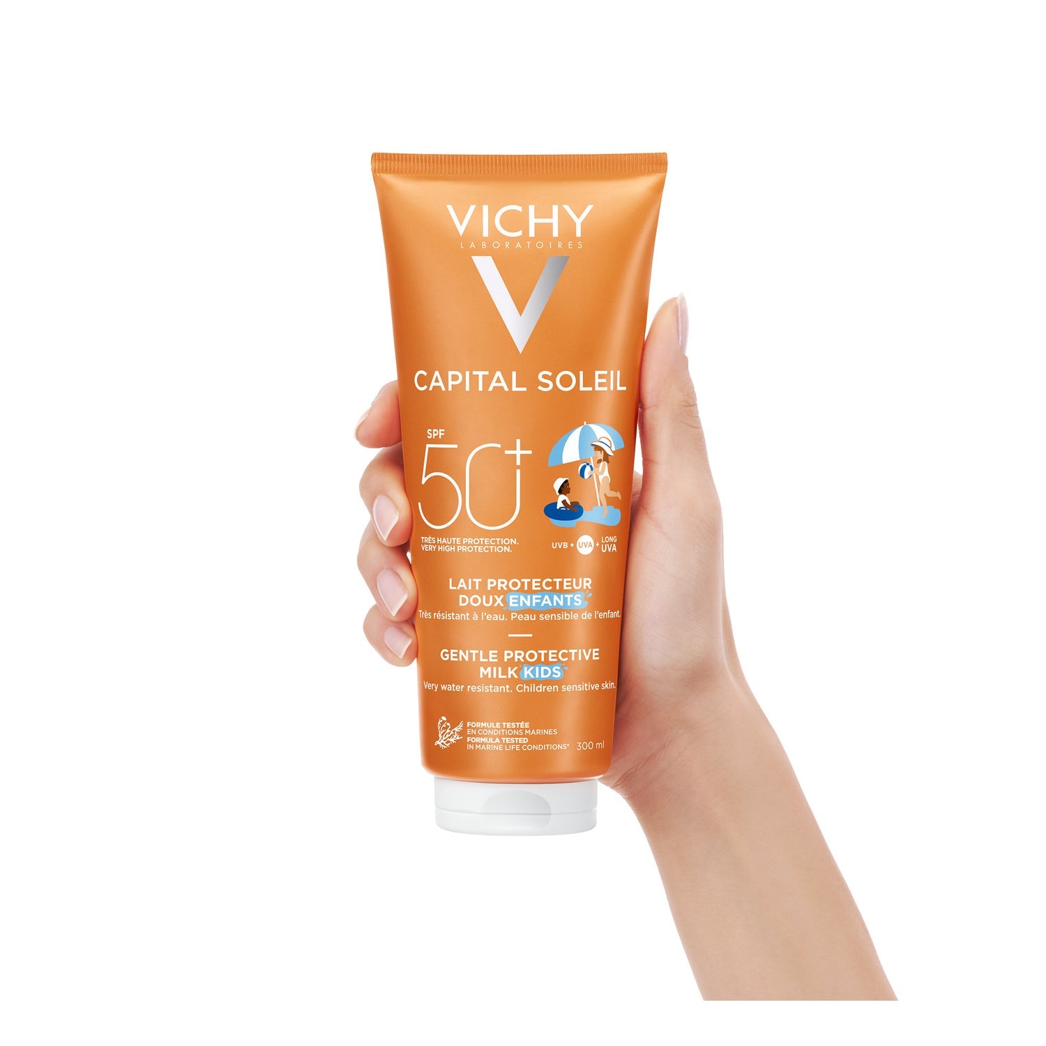 Vichy Capital Soleil Leche Protectora Suave para Niños SPF50+ 300ml