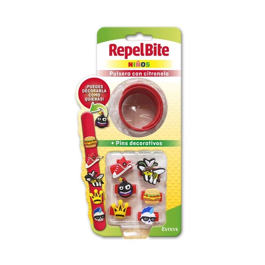 Repel Bite Niños Pulsera Citronela 1ud