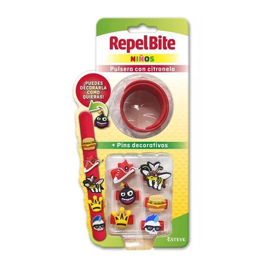 Repel Bite Niños Pulsera Citronela 1ud