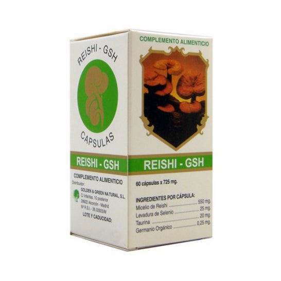 Golden & Green Reishi Gsh 60 Caps