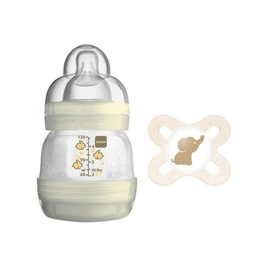 Mam Baby Biberon Mam Anticolic 130 ml + Chupete 0-2 M Silicona