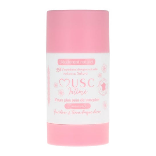 Musc Intime Desodorante Natural Sakura 50g