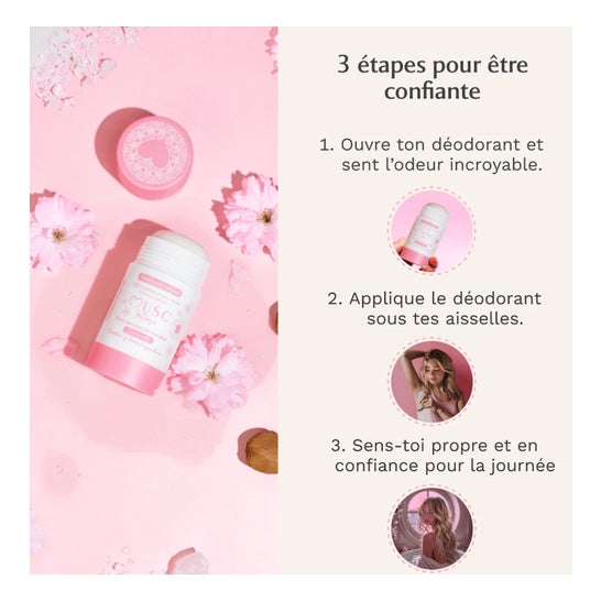 Musc Intime Desodorante Natural Sakura 50g