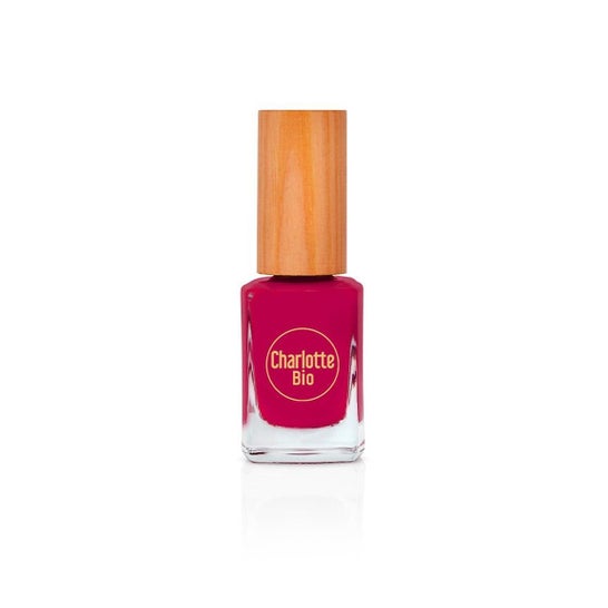 Charlotte Bio Esmalte de Uñas Bio-Sourced Rosa Frambuesa 10 ml