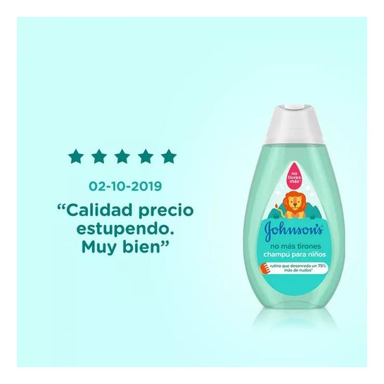 Johnson's Champó No Más Tirones, 500ml