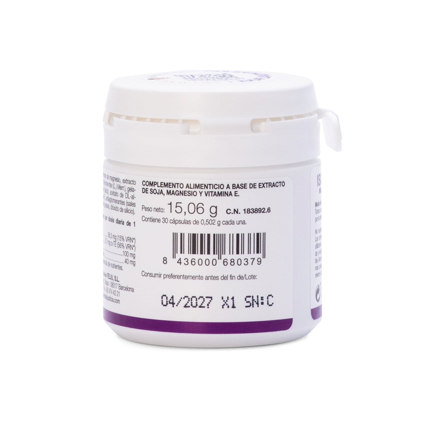 Ana Maria Lajusticia Isoflavonas Magnesio + Vitamina E 30caps