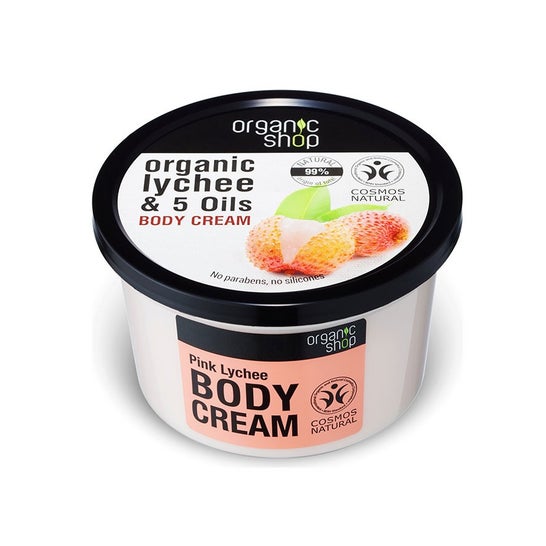 Organic Shop Crema Corporal Lichi Rosa 250 ml