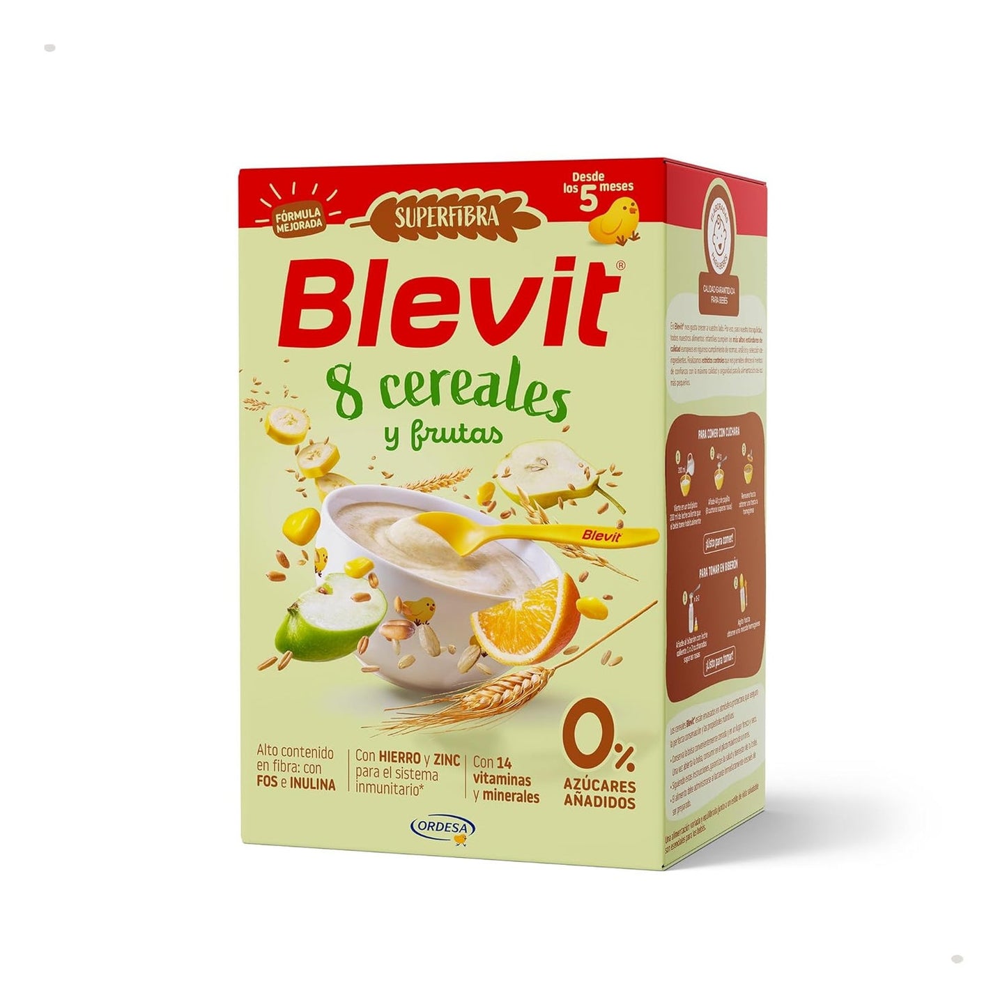 Blevit® Superfibra 8 Cereales y Frutas 500g