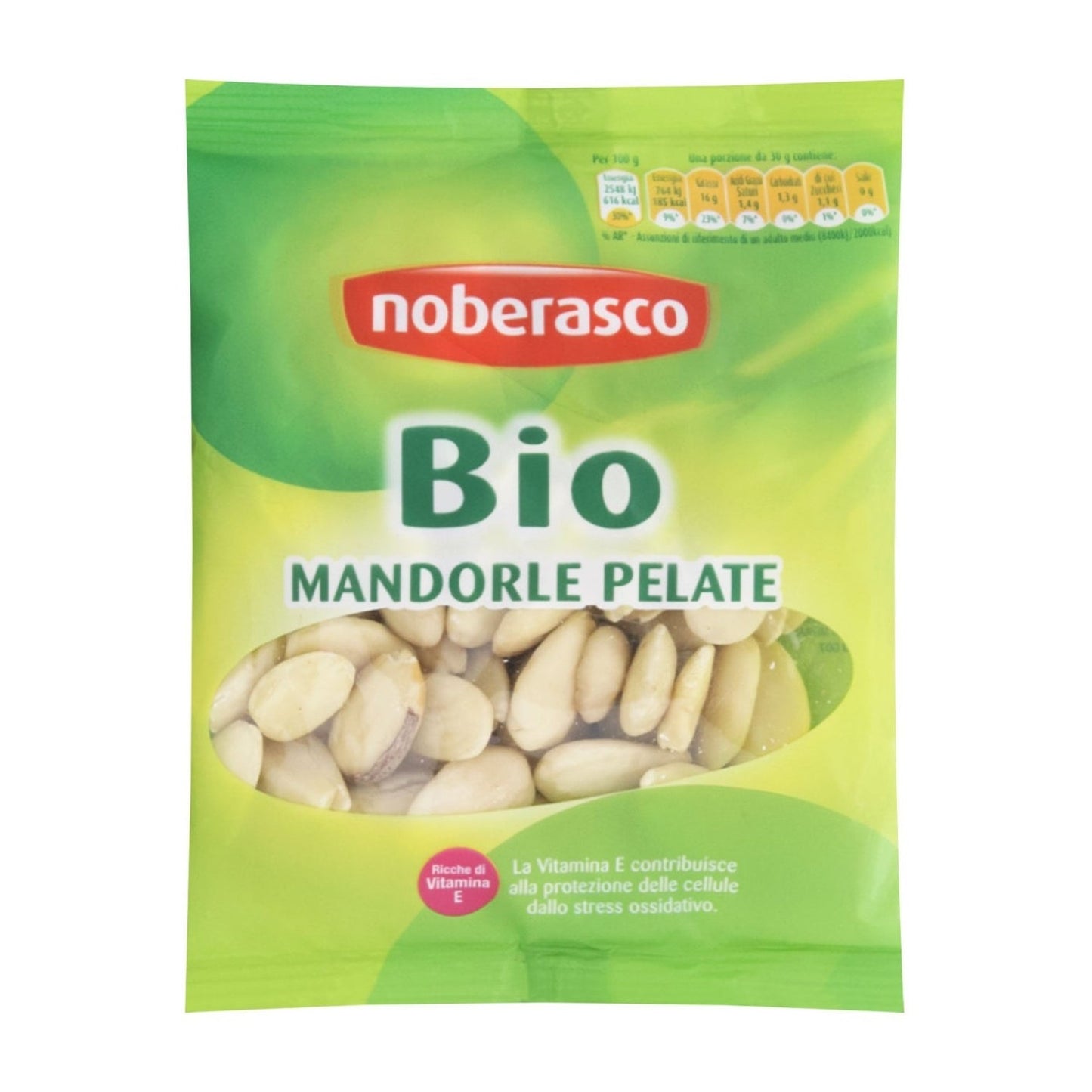 Noberasco Almendra Cruda Pelada Bio 70g