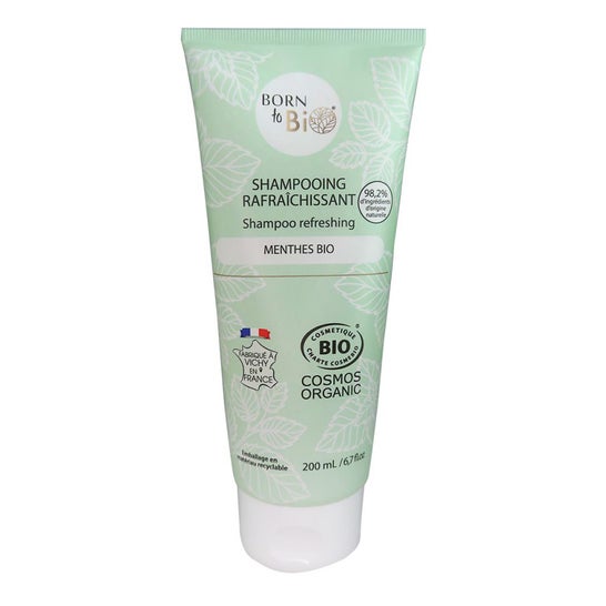 Born To Bio Shampoo Refreshing greasy Hair 200 ml