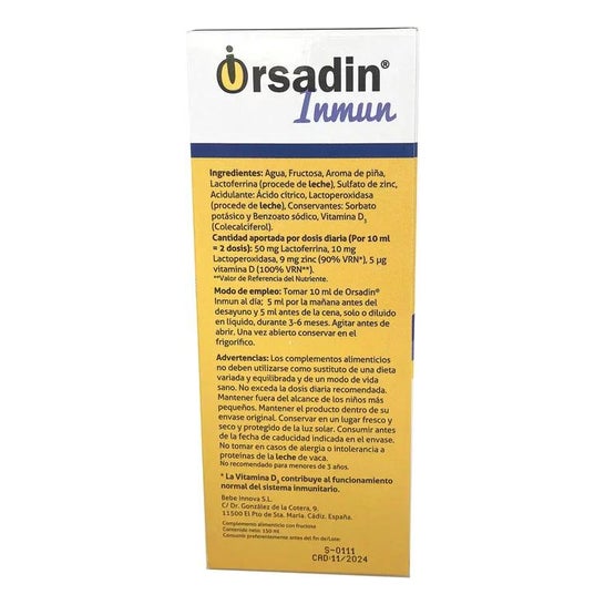 Orsadin Inmun Liquido 150ml