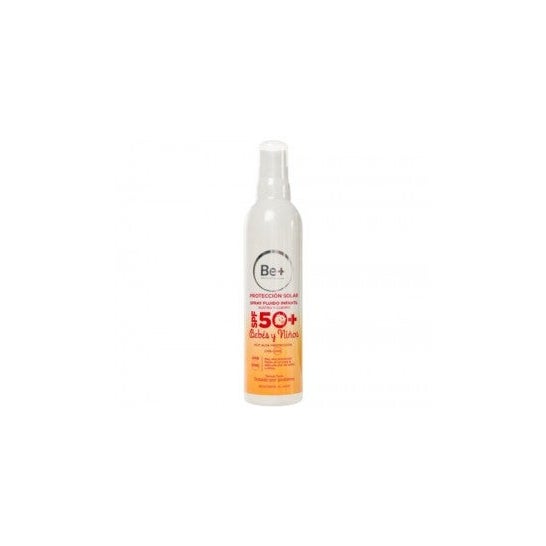 Be+ fotoprotector infantil SPF50+ spray fluido 200ml