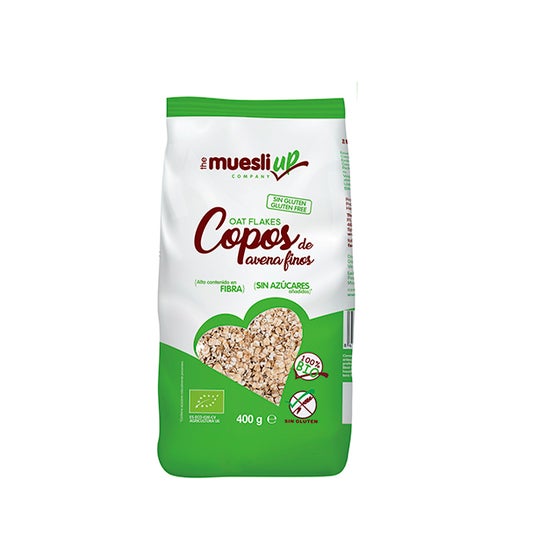 The Muesli Up Copos Avena Finos Sin Gluten Bio 400g