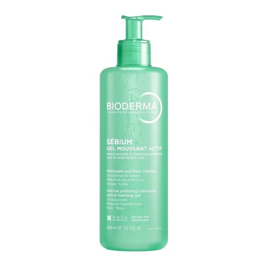 Bioderma Sébium Gel Moussant Actif 400 ml