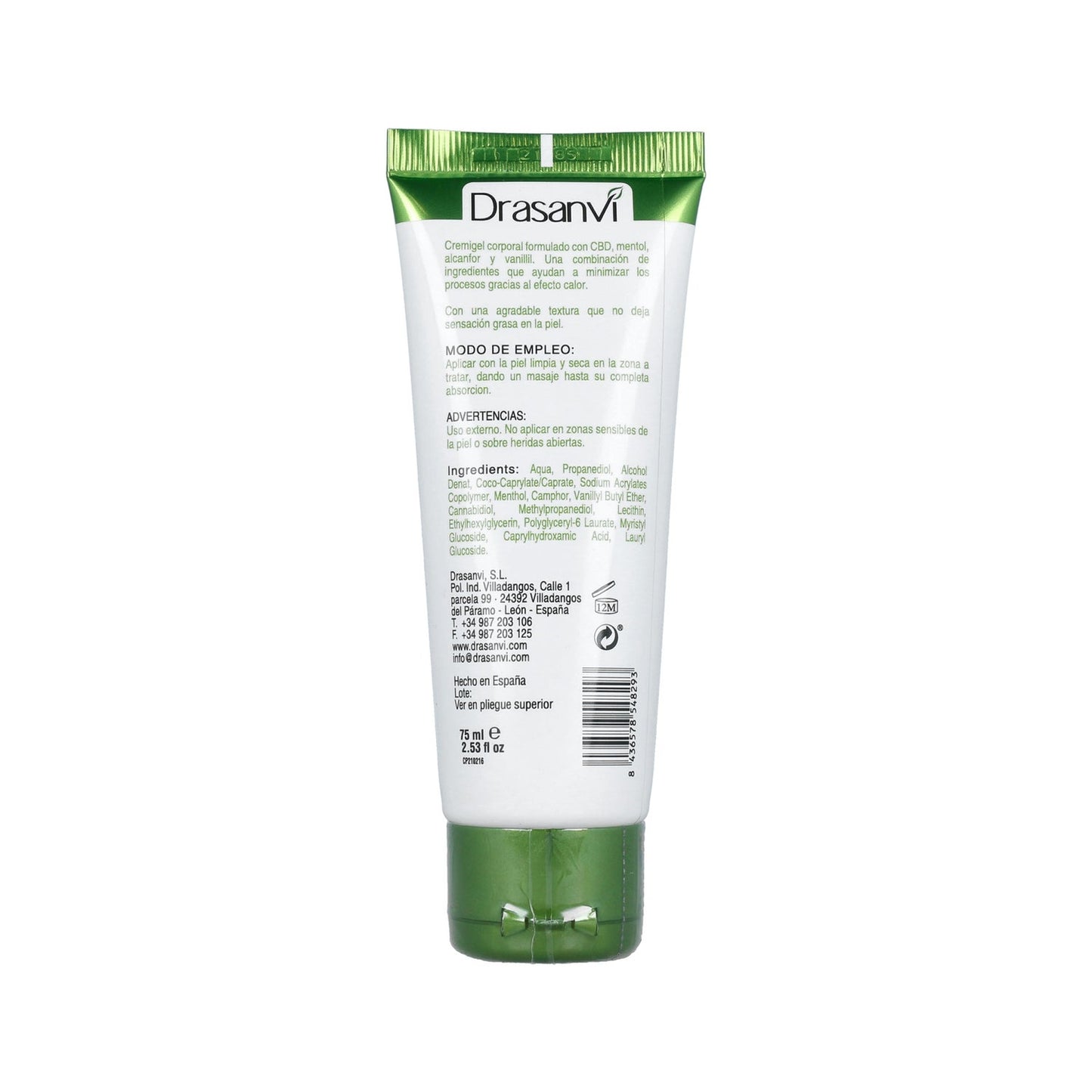 Drasanvi Cremigel Cannabis Cbd 75ml
