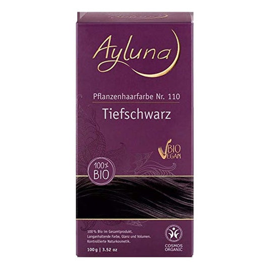 Ayluna Colorante Vegetal N°110 Negro Intenso 100 g