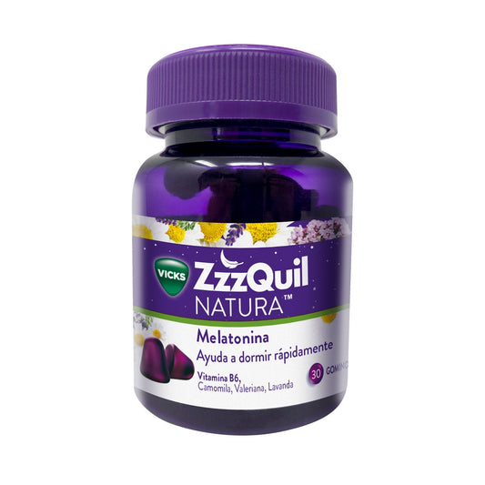 ZzzQuil Natura Melatonina Frutos Rojos 30 gominolas