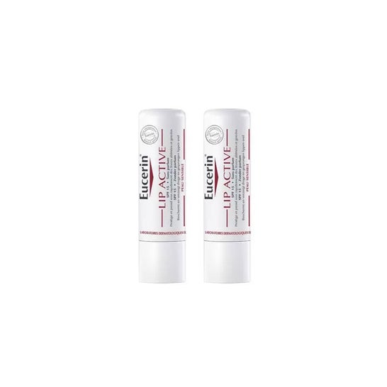 EUCERIN Cuidado activo de los labios 2 x 4,8 gramos