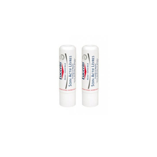 EUCERIN Cuidado activo de los labios 2 x 4,8 gramos