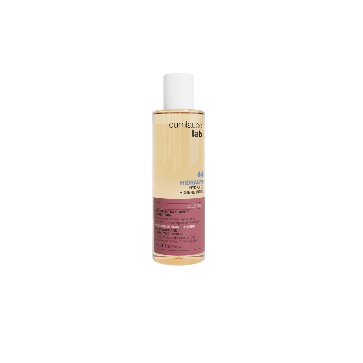 Cumlaude Lab Hydragyn Higiene Íntima Hydra Oil Óleo-Gel 200ml