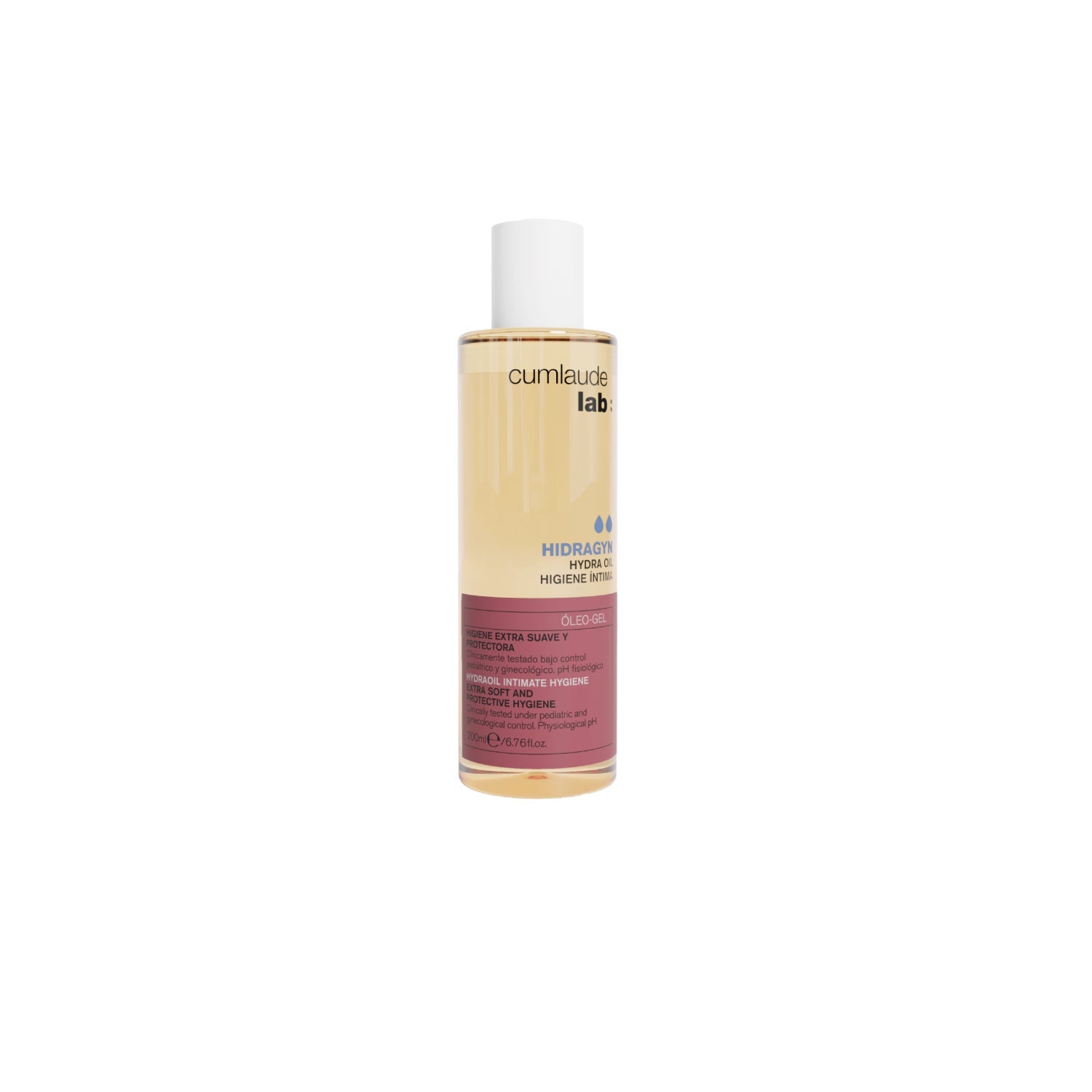 Cumlaude Lab Hydragyn Higiene Íntima Hydra Oil Óleo-Gel 200ml