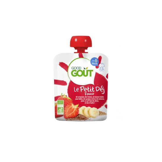 Desayuno de fresa Goodgout 70G