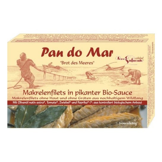 Pan Do Mar Caballa Salsa Picante Eco 120 g
