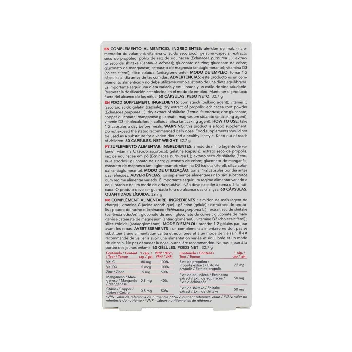 Inm´shitake 60 Cap. Intersa