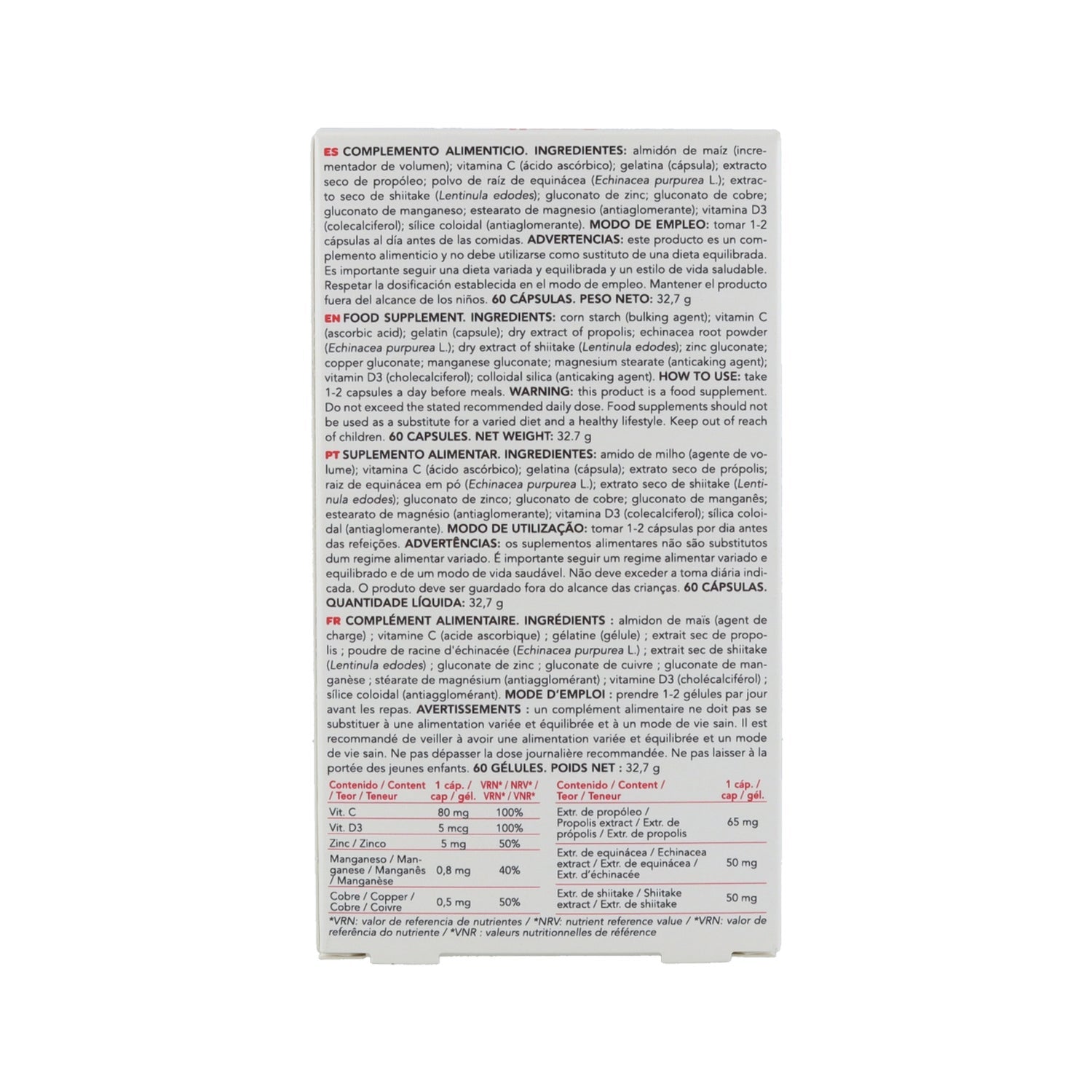 Inm´shitake 60 Cap. Intersa