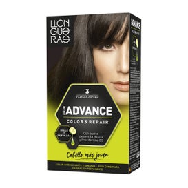 Llongueras Color Advance Tinte de Cabello N3 Castaño Oscuro1ud
