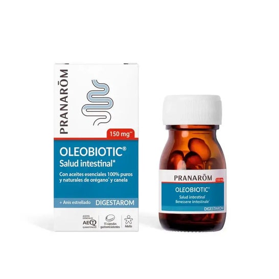Pranarôm Digestarom Oleobiotic Salud Intestinal 15caps