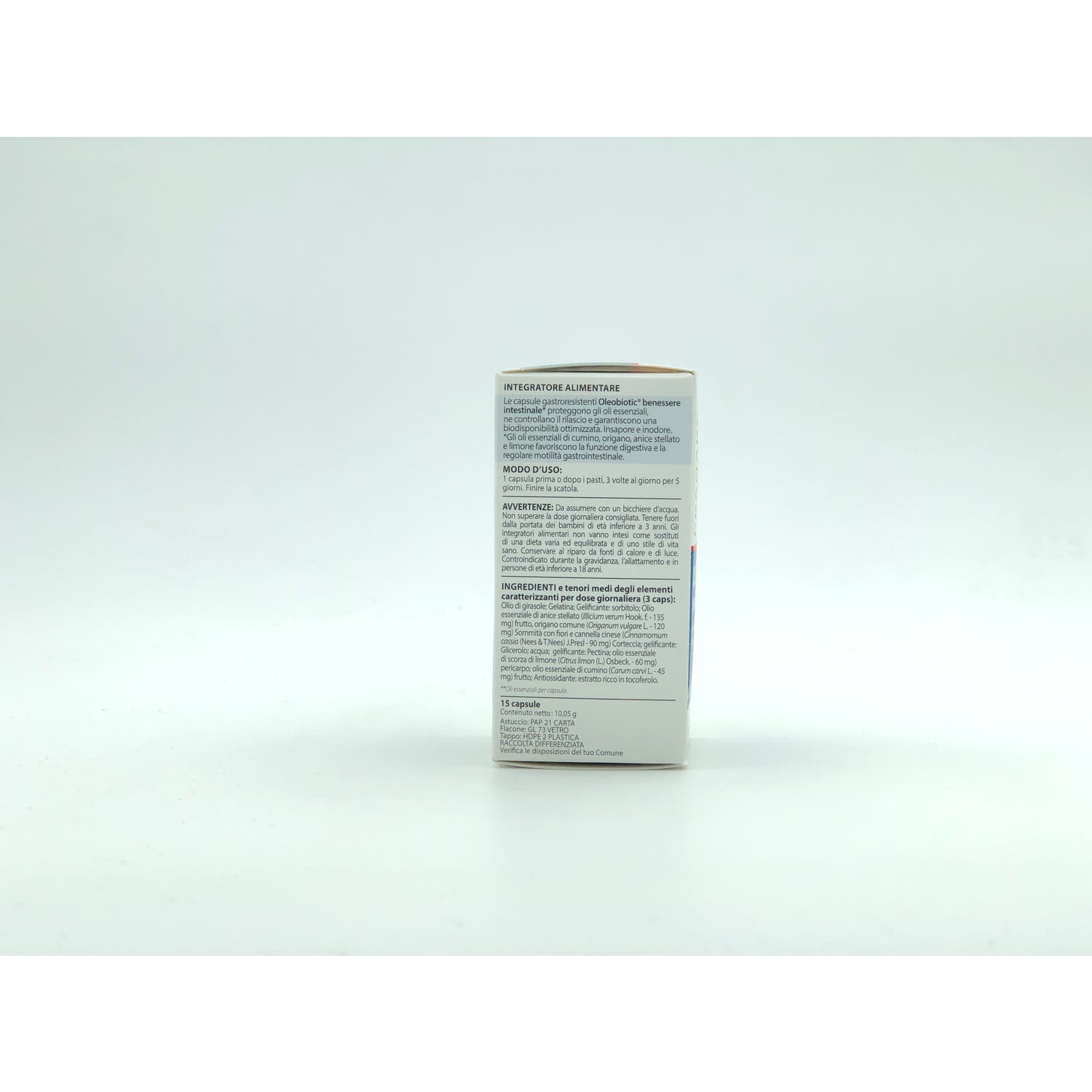 Pranarôm Digestarom Oleobiotic Salud Intestinal 15caps