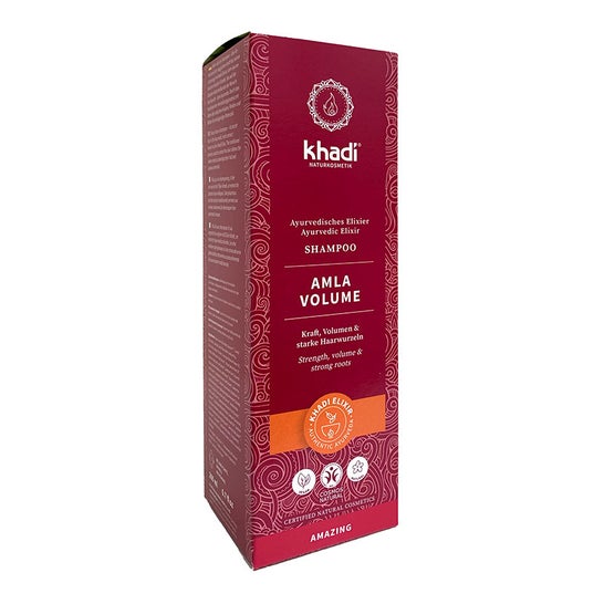 Khadi Champú Amla Volumen 200ml