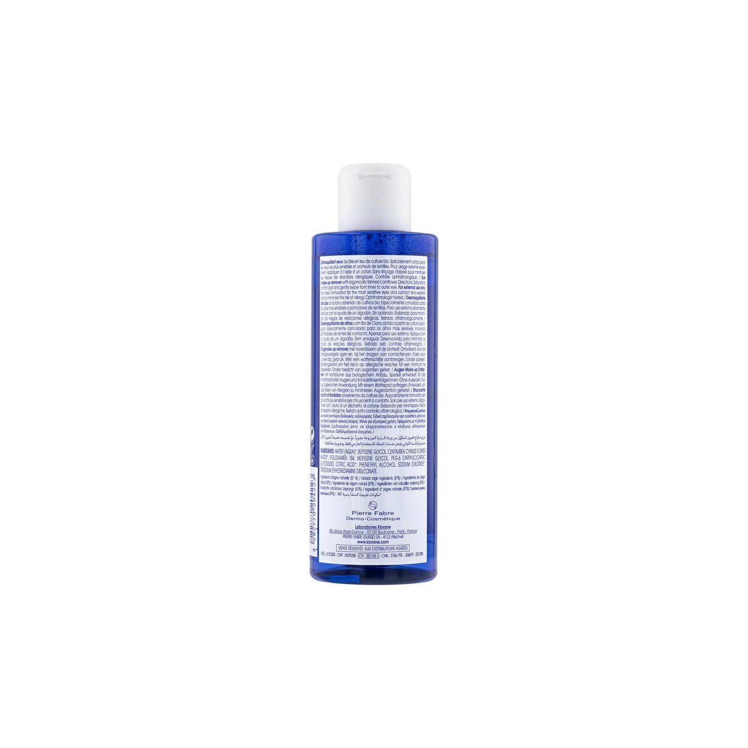 Klorane Desmaquillante Ojos Aciano 200ml