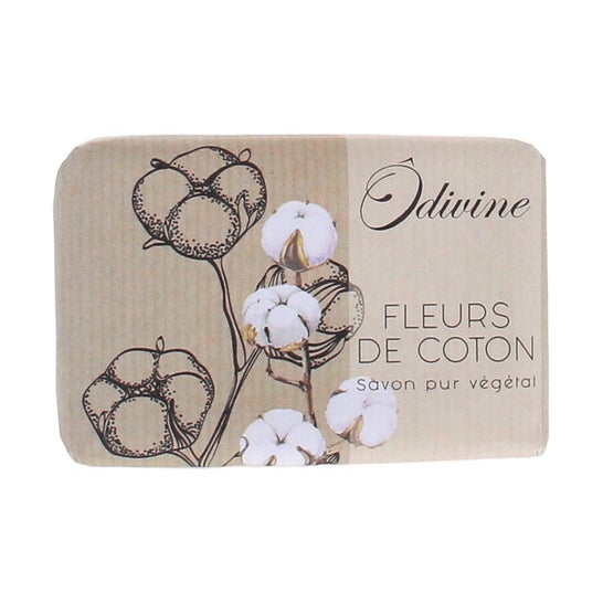 Ôdivine Jabón en Pastilla de Algodón 80 g