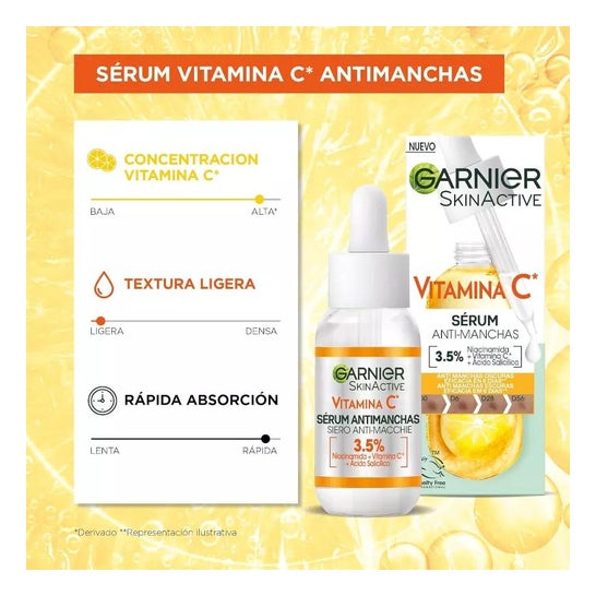 Garnier Skin Active Vitamin C Spot Reducing Sérum 30ml
