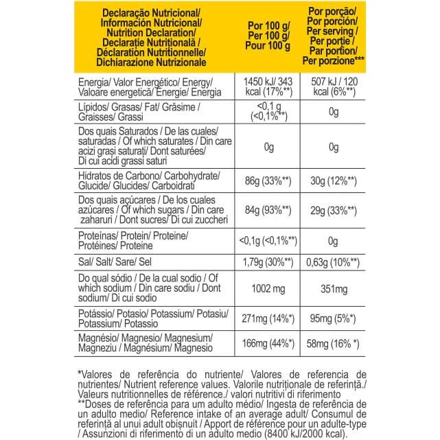 Gold Nutrition Hydrate Isotonic H30 Limón 500 g