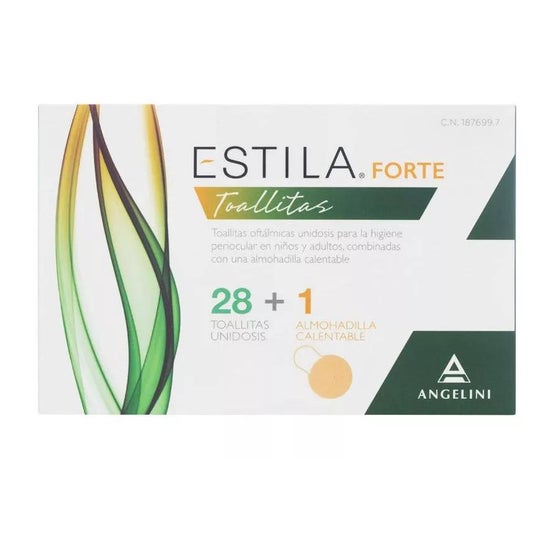 Estila Forte Toallitas 28 Toallitas + Almohadilla