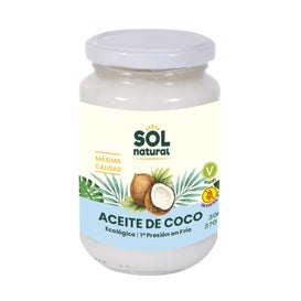 Solnatural Aceite Coco Virgen Extra Bio 370ml
