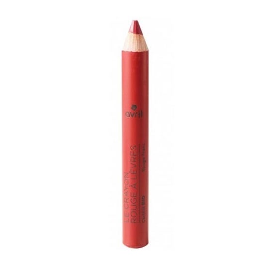 Avril Crayon Rouge Lèvres Bio Vrai Rouge 1ud
