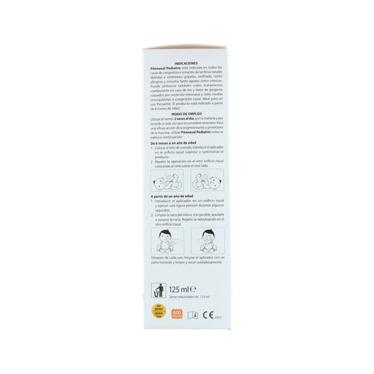 Aboca Fitonasal Pediatric Spray Nebulizador 125ml