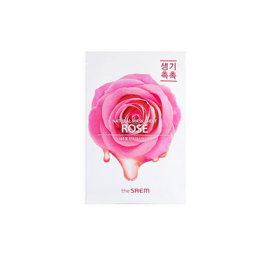 The Saem Natural Mask Sheet Rose 21ml