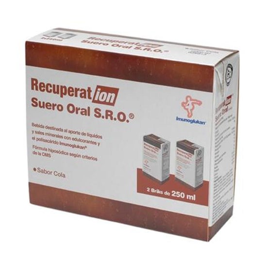Recuperation Suero Oral Sabor Cola 4 unidades
